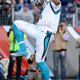 Cam Newton of the Carolina Panthers celebrates Nov. 15, 2015, after scoring a touchdown during the second half of the game against the Tennessee Titans in Nashville, Tenn.
Andy Lyons/Getty Images